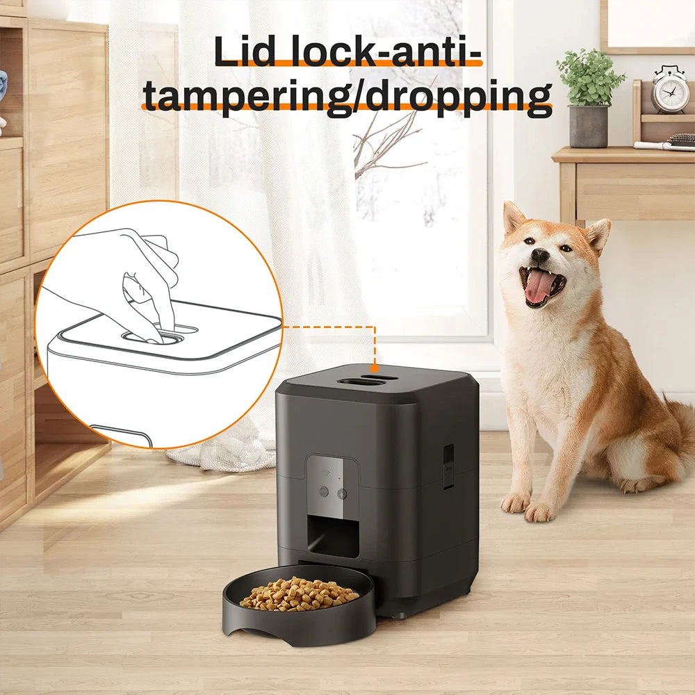 Automatic smart pet feeder