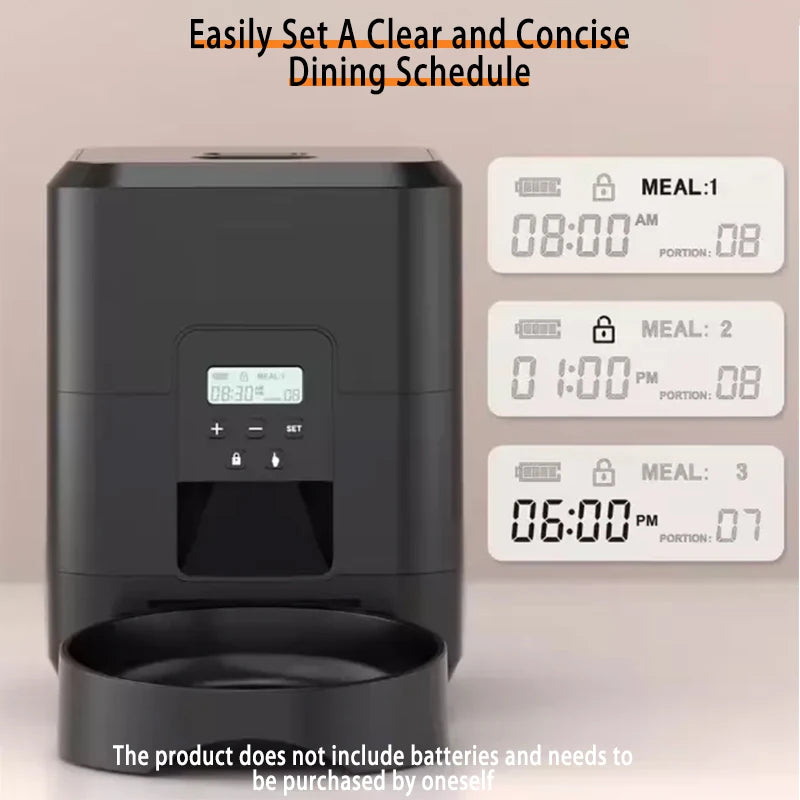 Automatic smart pet feeder