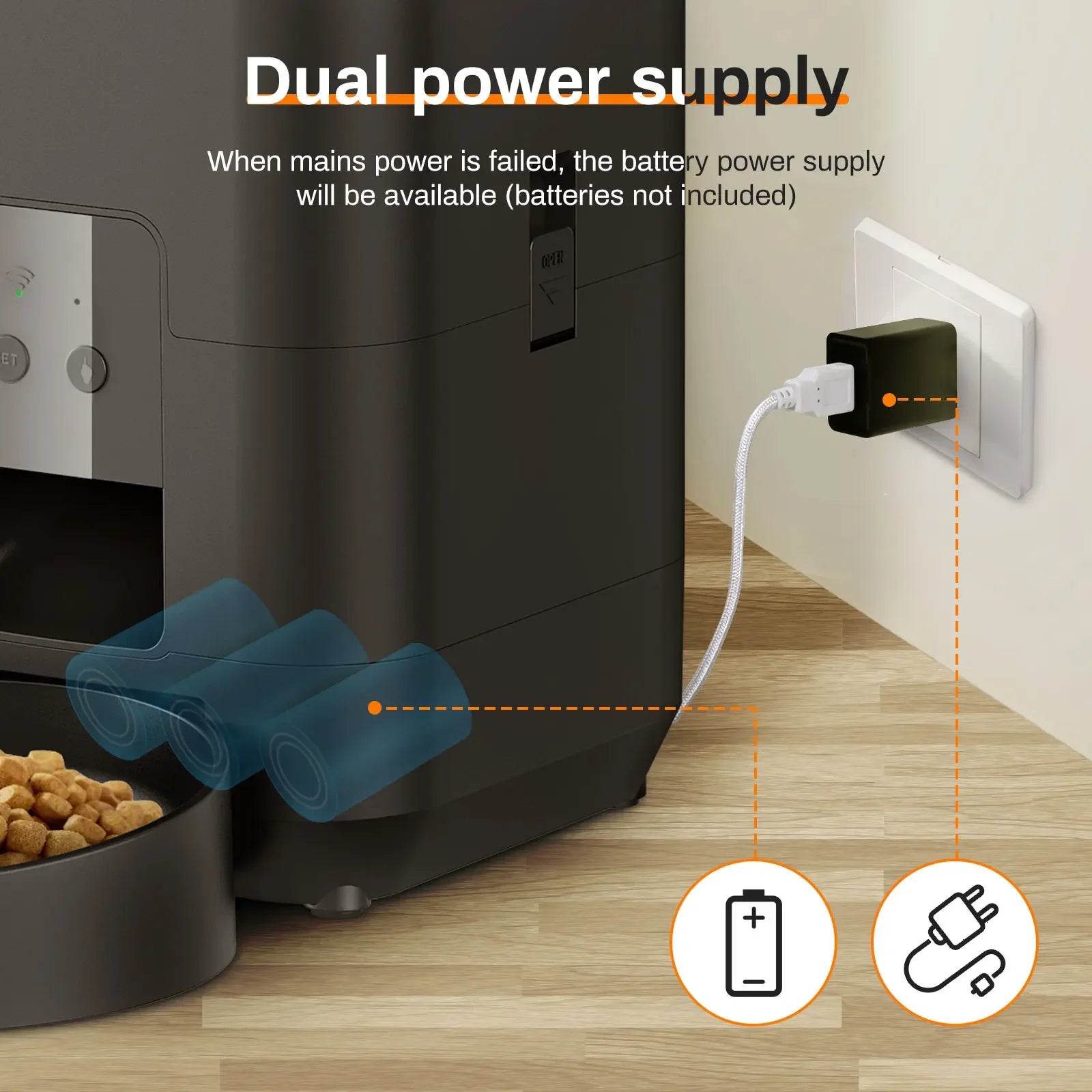 Automatic smart pet feeder