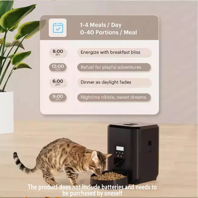 Automatic smart pet feeder