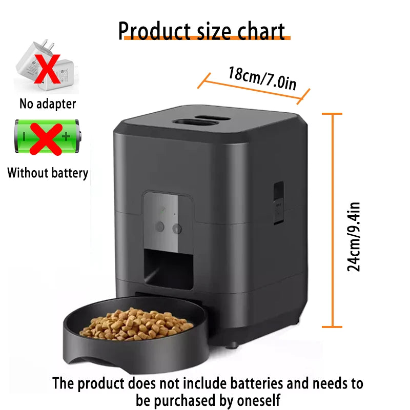 Automatic smart pet feeder